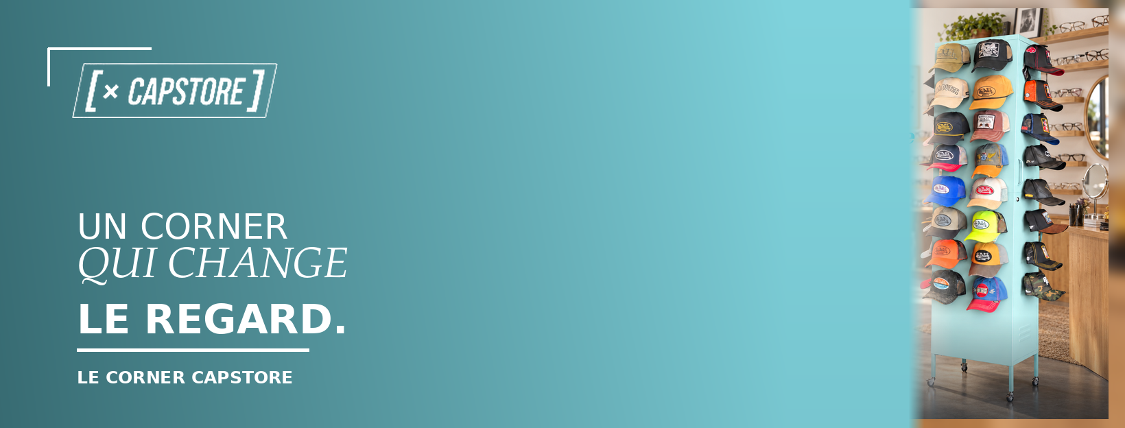 CAPSTORE — opticien bleu clair