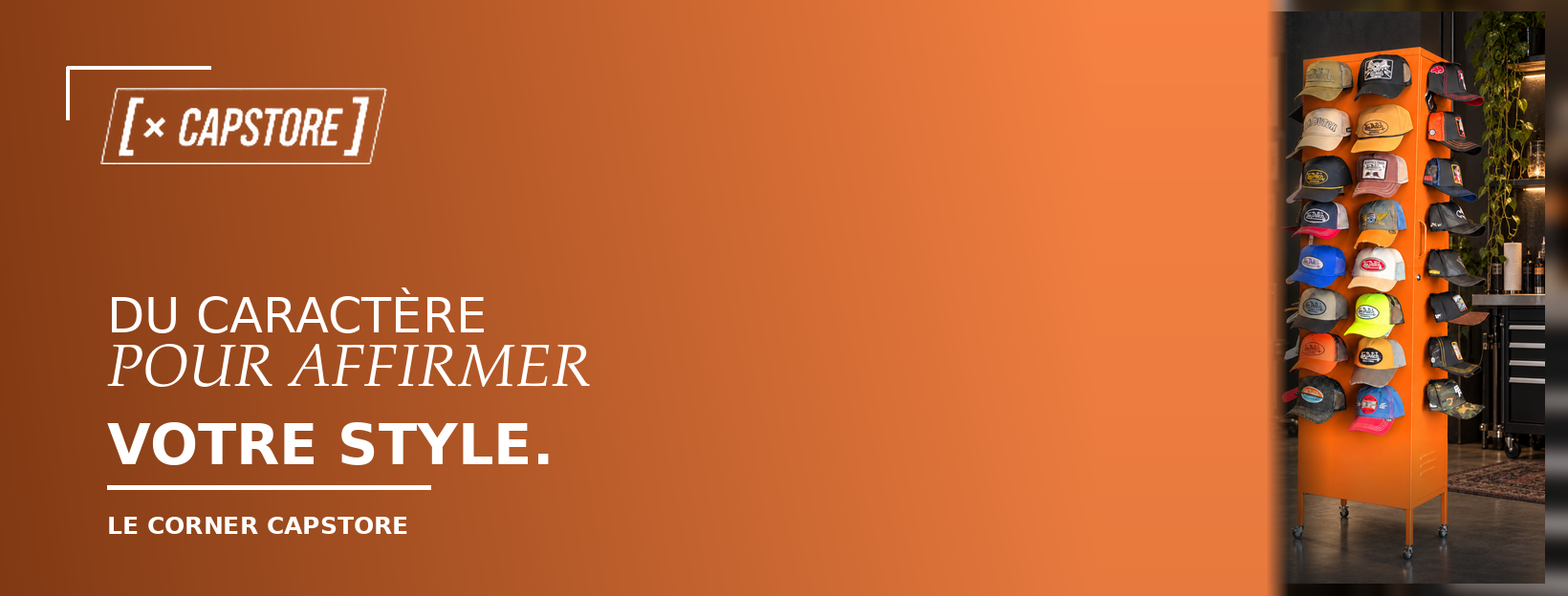 CAPSTORE — tatoueur orange