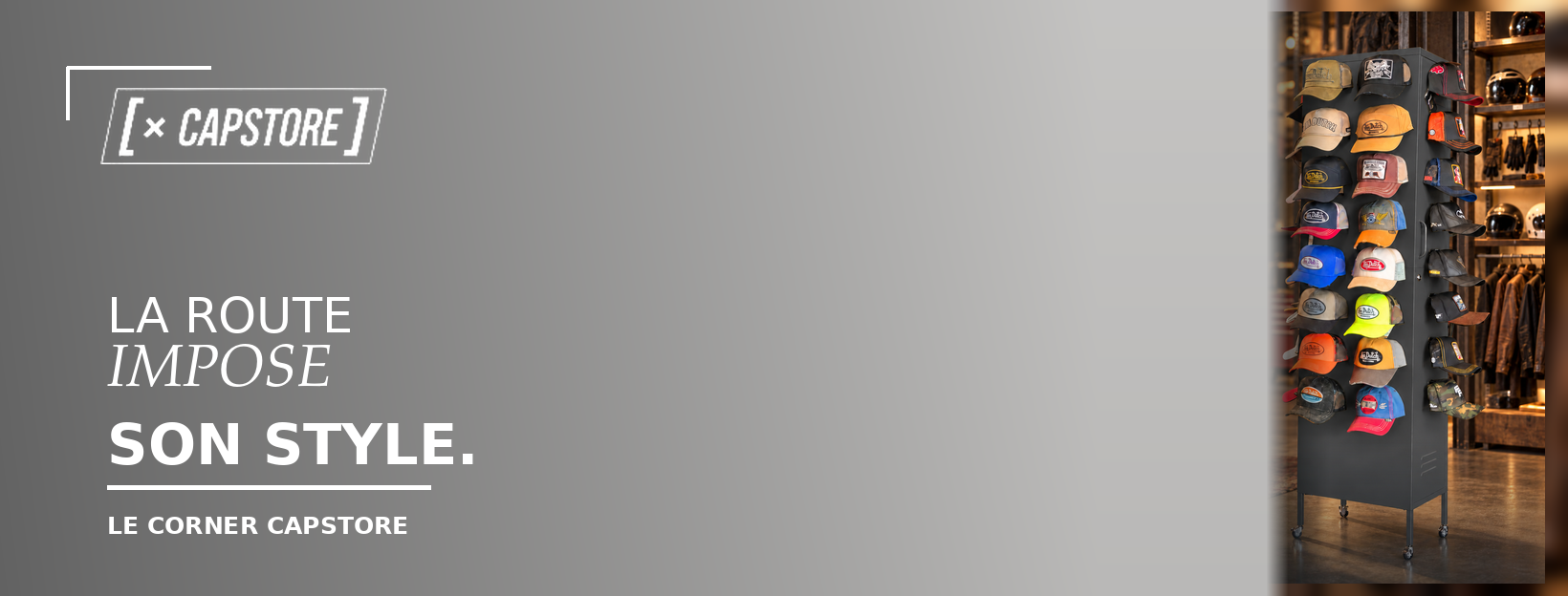 CAPSTORE — moto anthracite